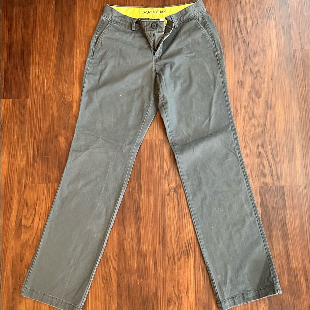 Grey Dockers Size 6